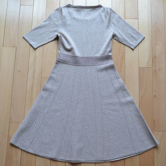 Boden Midi Short Sleeve Dress Size 4 - Picture 3 of 4